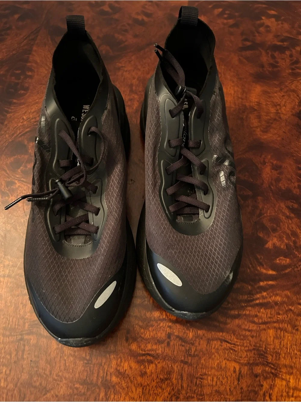 Men's Black/Brown Lightweight Sneakers